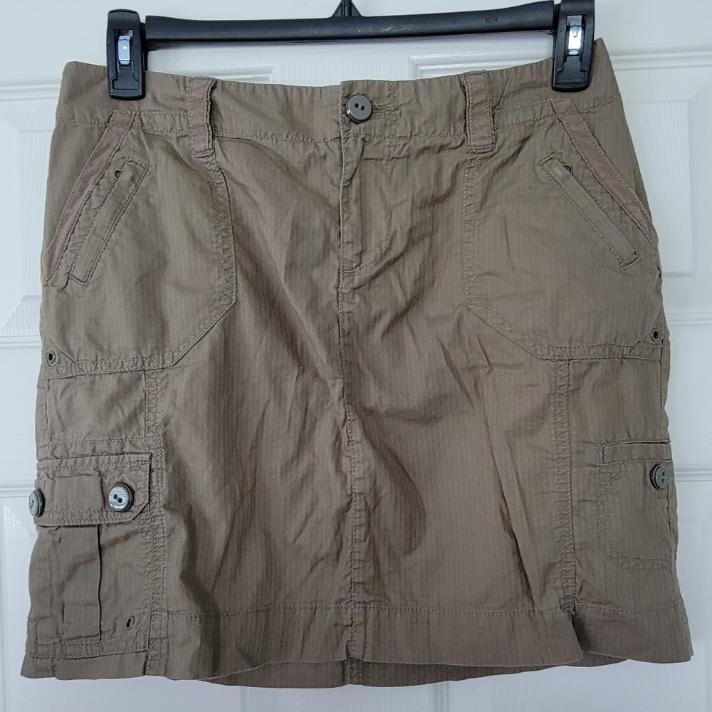 HEI HEI ANTHROPOLOGIE Womens Cargo Mini Skirt